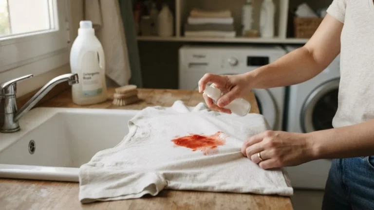 quitar manchas de salsa de tomate de la ropa